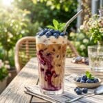 Blueberry Swirl Iced Coffee Recipe – A Refreshing Summer Treat! ☕🫐
