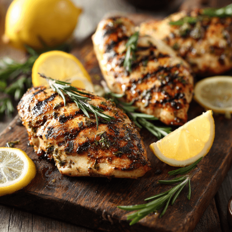 Lemon Herb Grilled Chicken