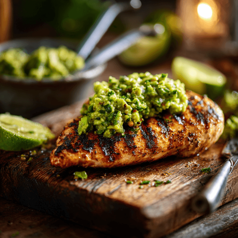 Grilled California Avocado Chicken Recipe