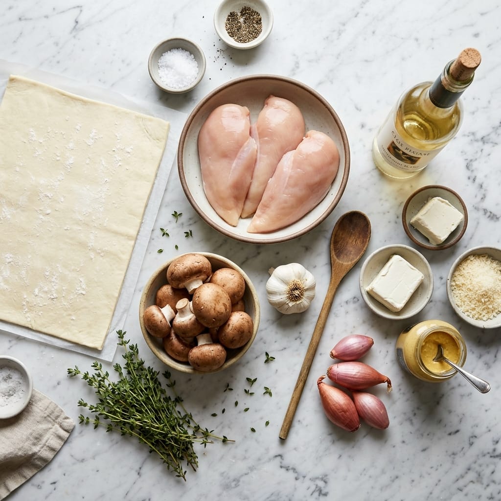 Irresistible Chicken Wellington with Dijon Cream Sauce Recipe