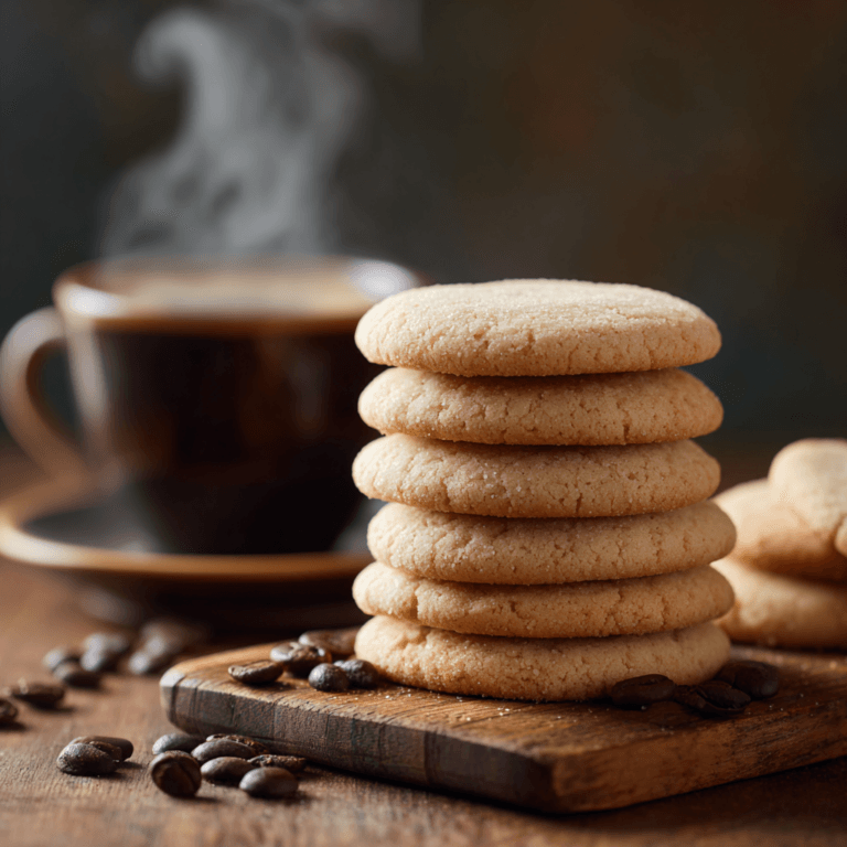 Coffee Sugar Cookies