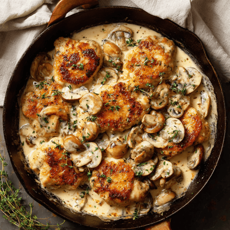 Mushroom Chicken