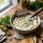 Dill-icious Cream Cheese Spread for Pickle Lovers!