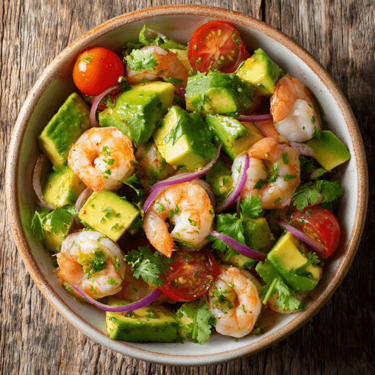 Shrimp Avocado Salad