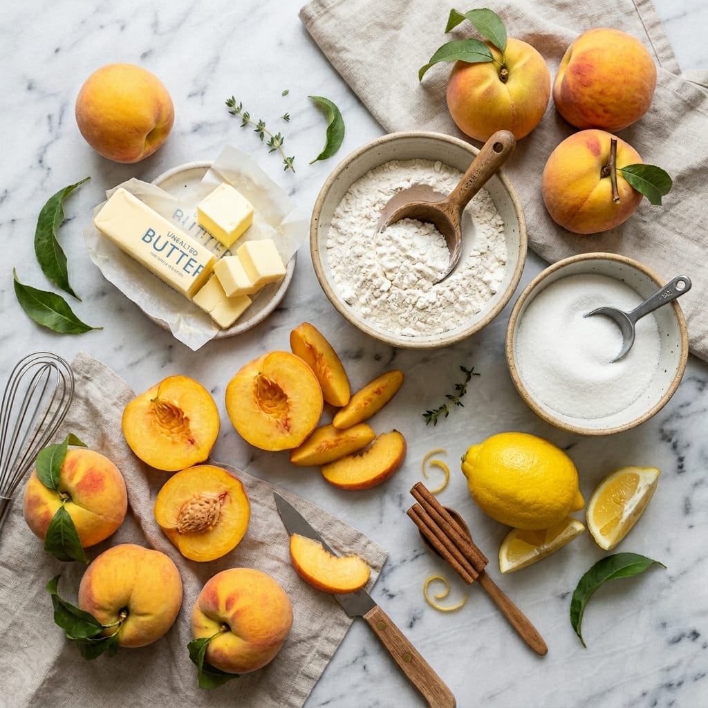 Heavenly Summer Peach Bars â€“ Buttery, Fruity & Easy to Bake