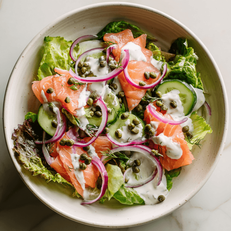 Smoked Salmon Salad