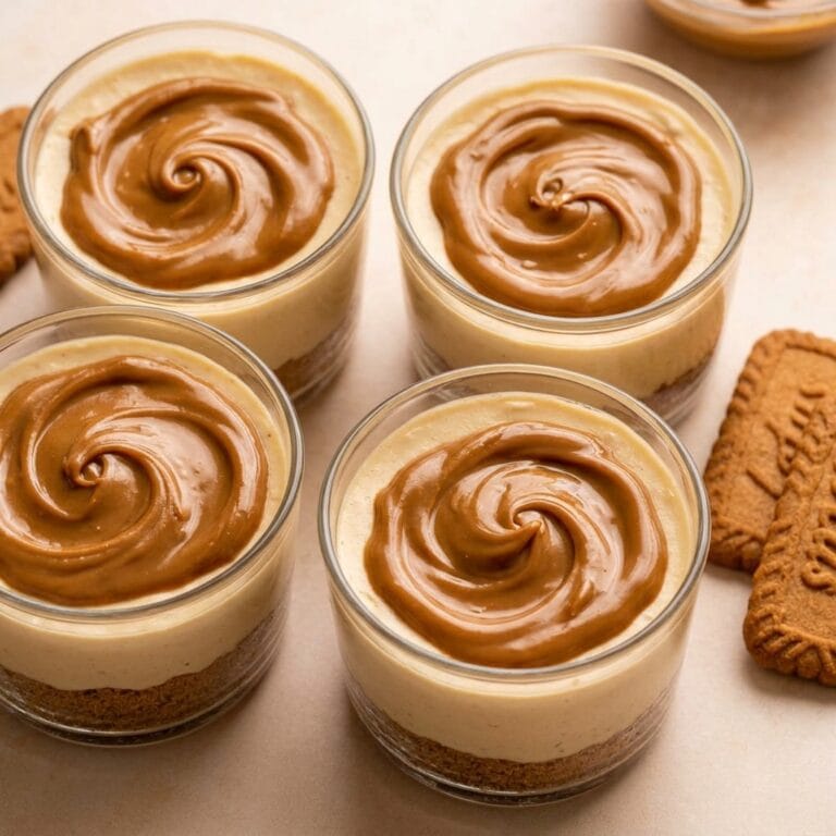 Biscoff Cheesecake Cups