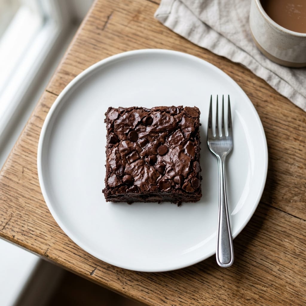 Double Chocolate Cottage Cheese Brownies
