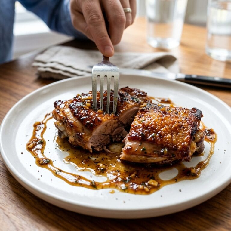 Honey Garlic Chicken Thighs
