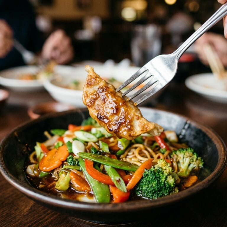 One-Pan Dumpling Stir-Fry