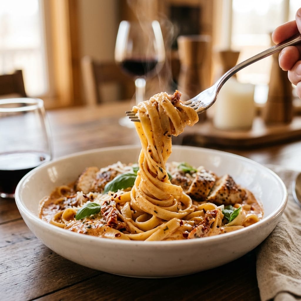 Marry Me Chicken Pasta