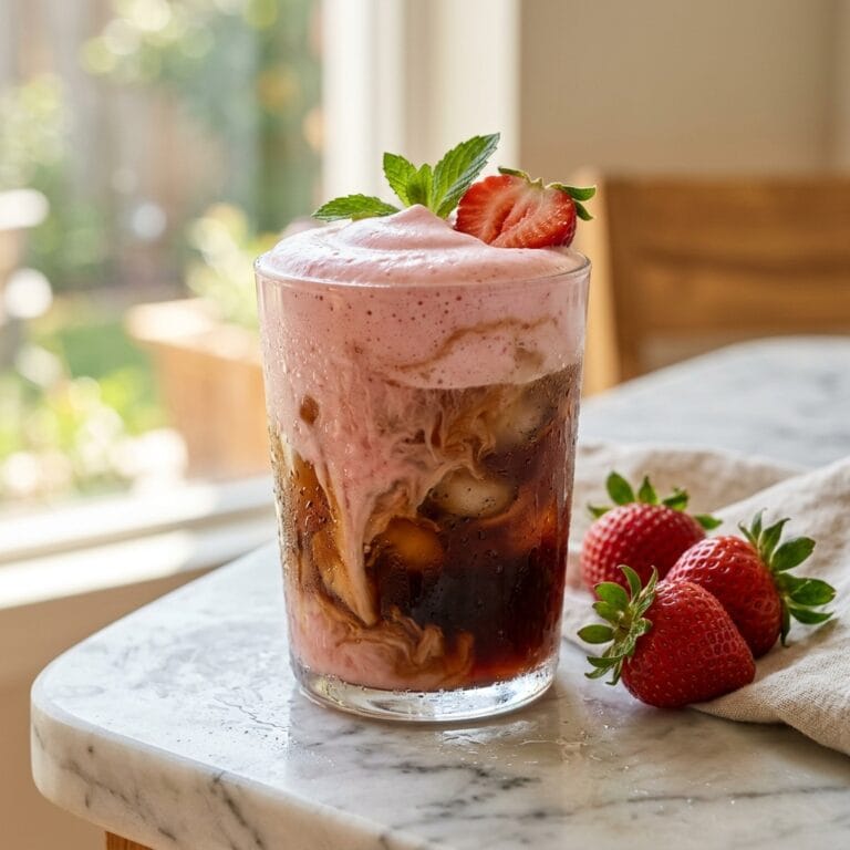 Strawberry Cold Foam Coffee