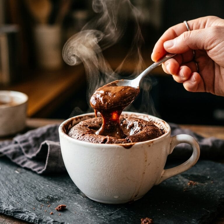 Molten Chocolate Mug Cake