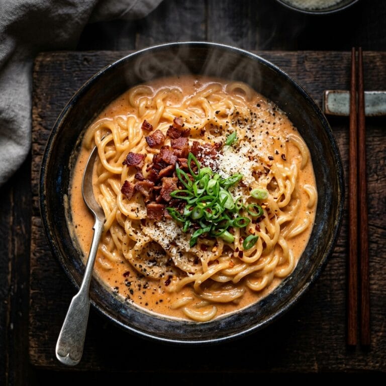 Carbonara Buldak Ramen