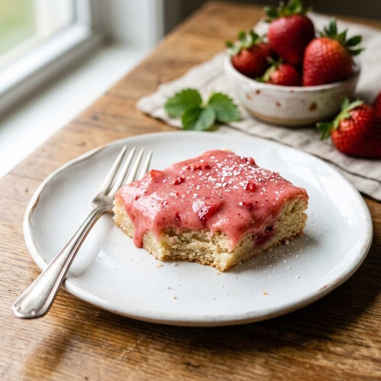 Strawberry Sugar Cookie Bars