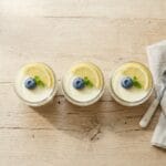 No-Bake Lemon Yogurt Cheesecake Jars