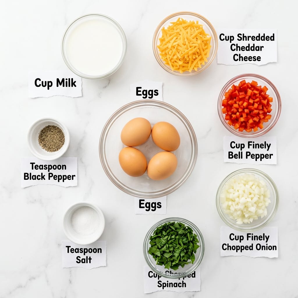 5-Minute Veggie Egg Muffins