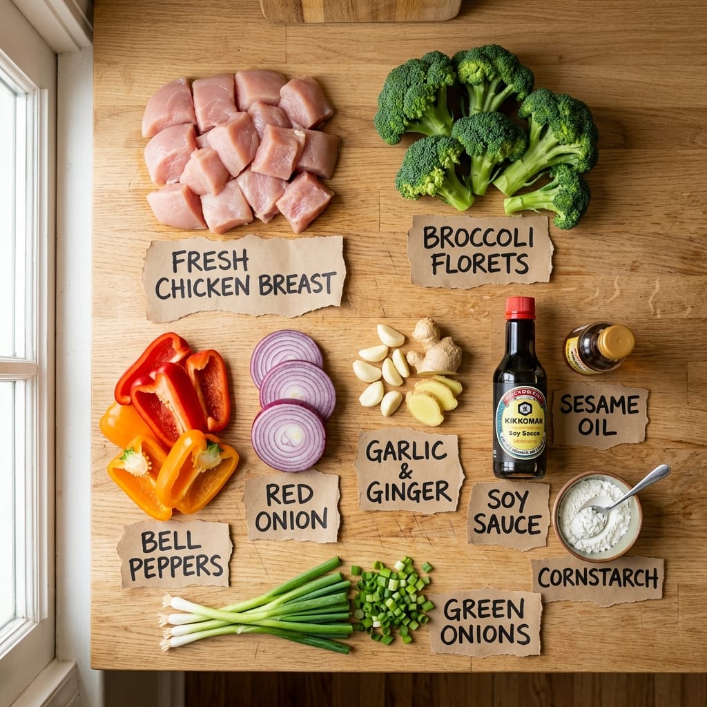 Chicken & Broccoli Stir-fry - Etsy