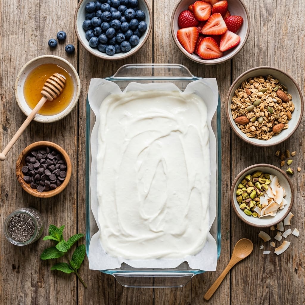 Frozen Yogurt Bark