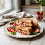 Irresistible Fried Strawberry Cheesecake Sandwiches Recipe for a Sweet Treat Delight