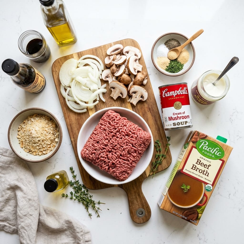 Amish Hamburger Steak Bake Recipe That’s Pure Comfort Food