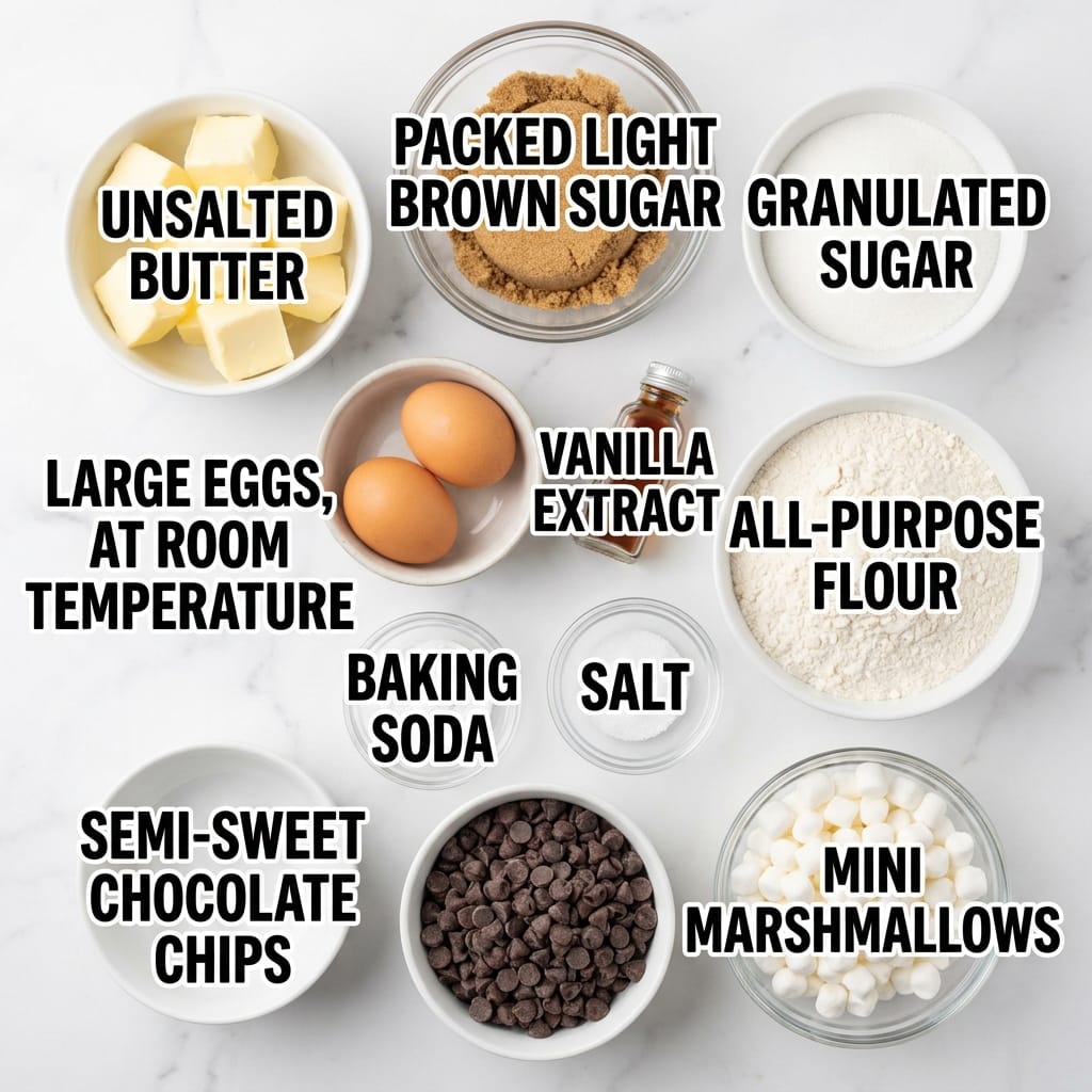 Brown Butter S’mores Cookie Bars