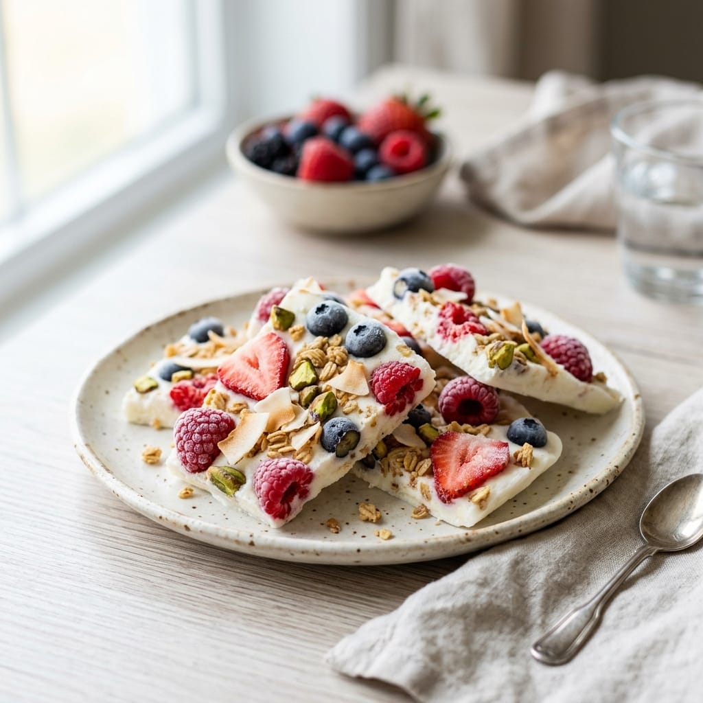 Frozen Yogurt Bark