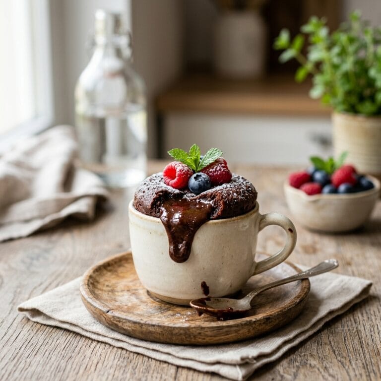 Mug Chocolate Lava Cake
