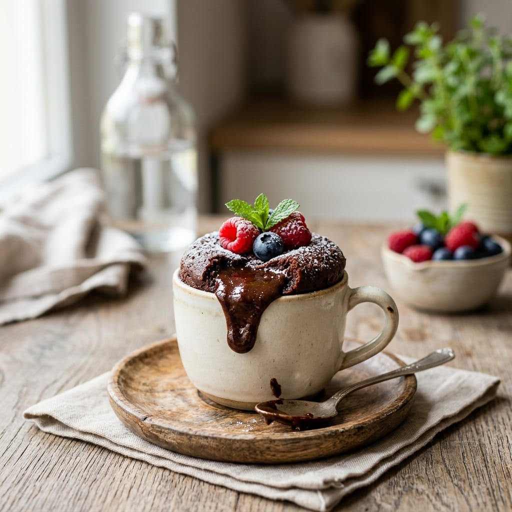 Mug Chocolate Lava Cake