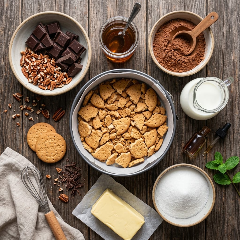 No-Bake Chocolate Biscuit Cake