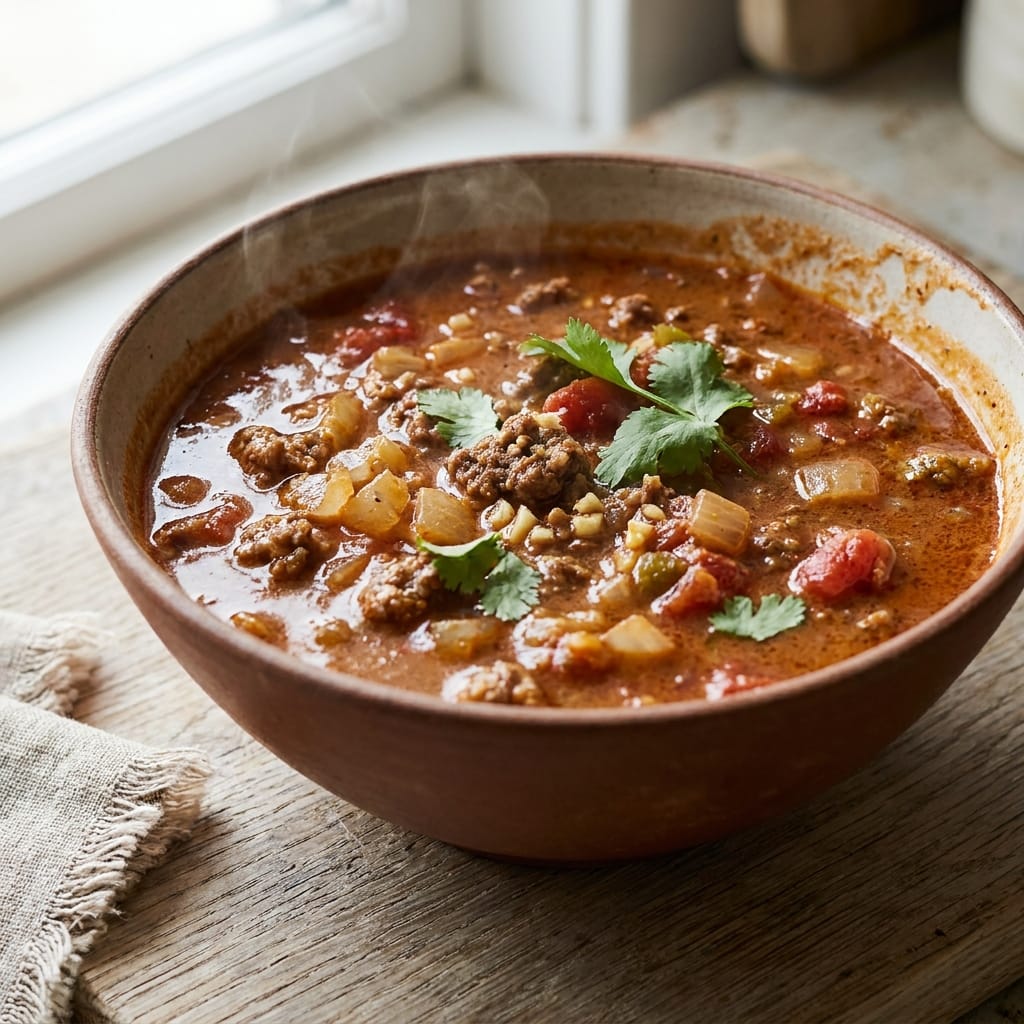 Slow Cooker Creamy Taco Soup