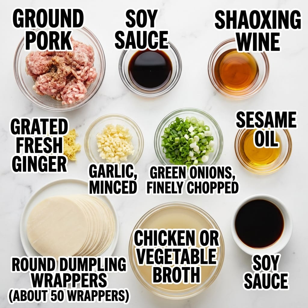 Spicy Chili Crisp Dumpling Soup
