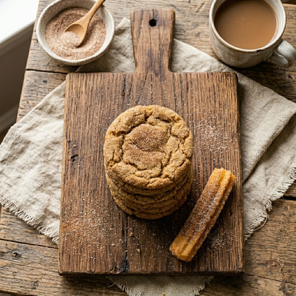 Deliciously Chewy Churro Crinkle Cookies: A Sweet Twist on a Classic Treat!
