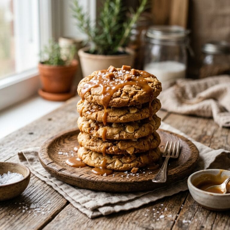 Caramel Cheesecake Cookies
