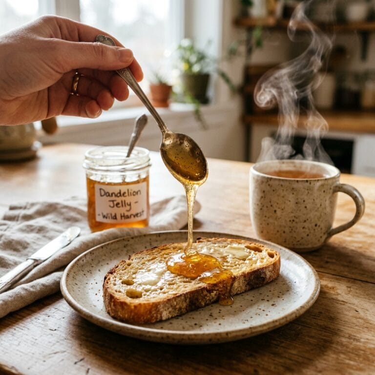 The Best Dandelion Jelly – Dandelion honey Recipe for a Taste of Spring