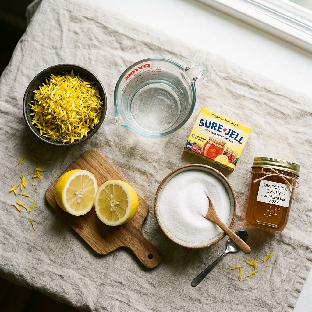 The Best Dandelion Jelly – Dandelion honey Recipe for a Taste of Spring