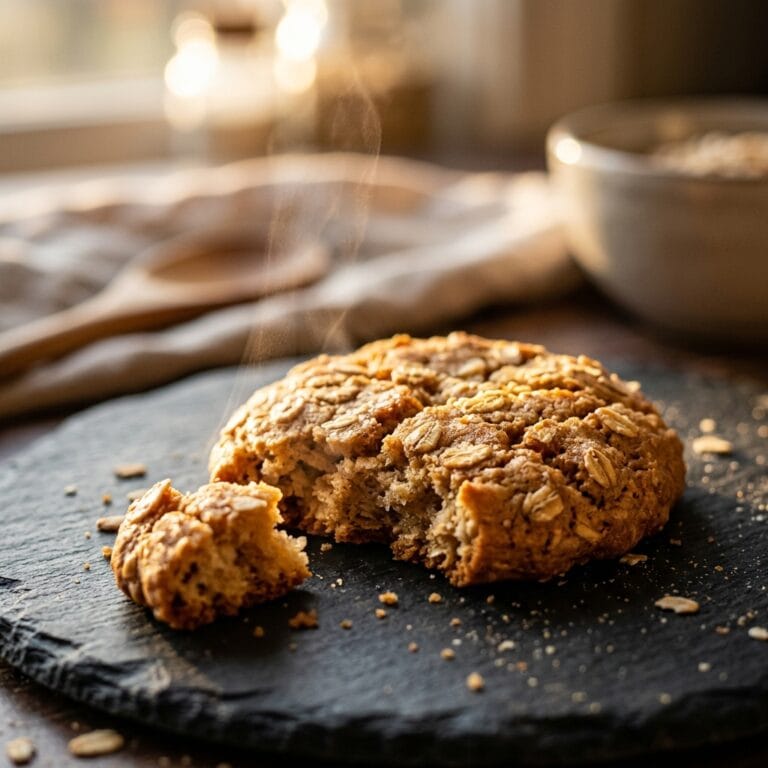 Fluffy 3-Ingredient Oatmeal Cookies