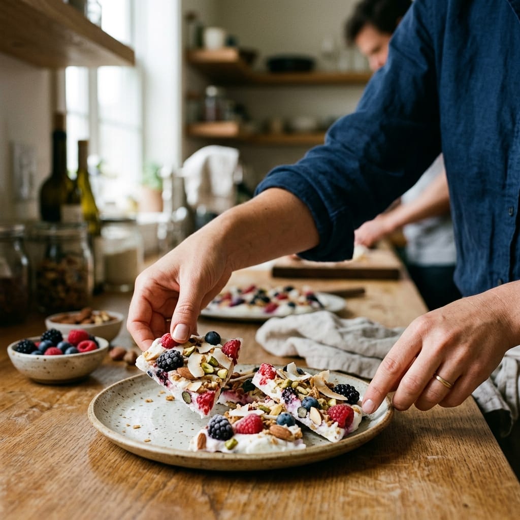 Frozen Yogurt Bark