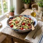 Greek Orzo Pasta Salad