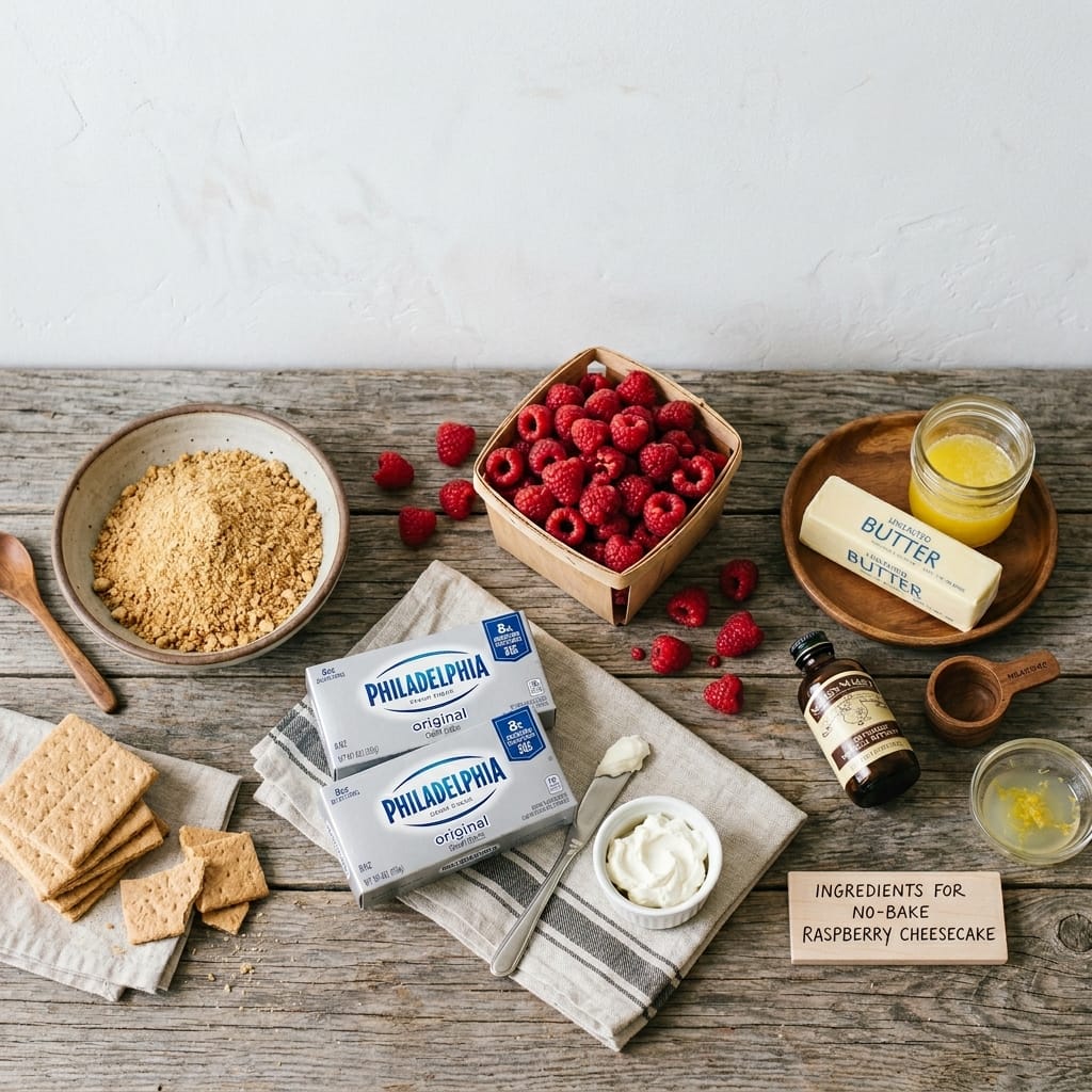 The Best No Bake Raspberry Cheesecakern