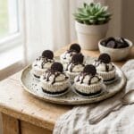 Mini No-Bake Oreo Cheesecakes