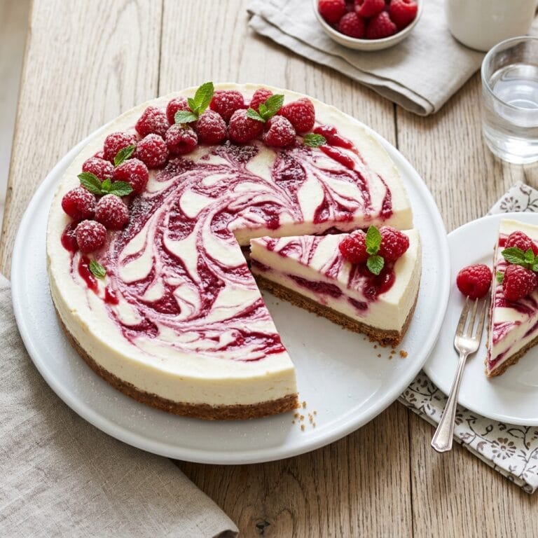 The Best No Bake Raspberry Cheesecakern