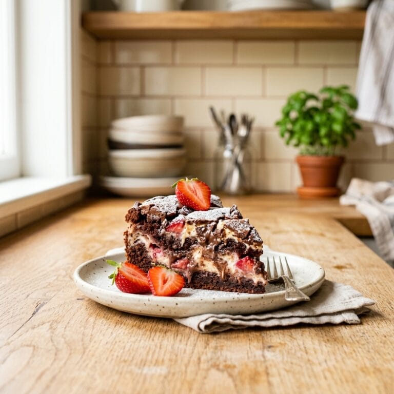 Strawberry Earthquake Cake (Easy Cream Cheese Dessert)