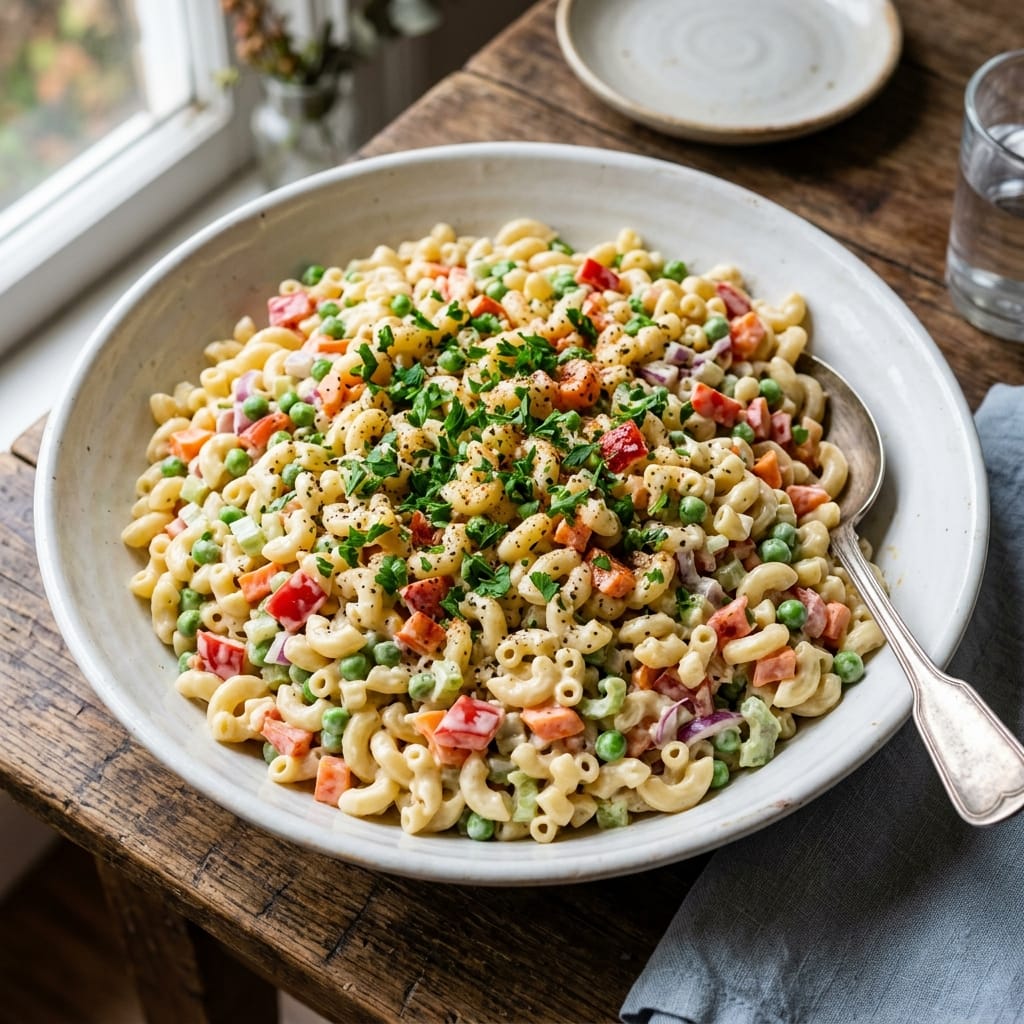 Vegetable Macaroni Salad