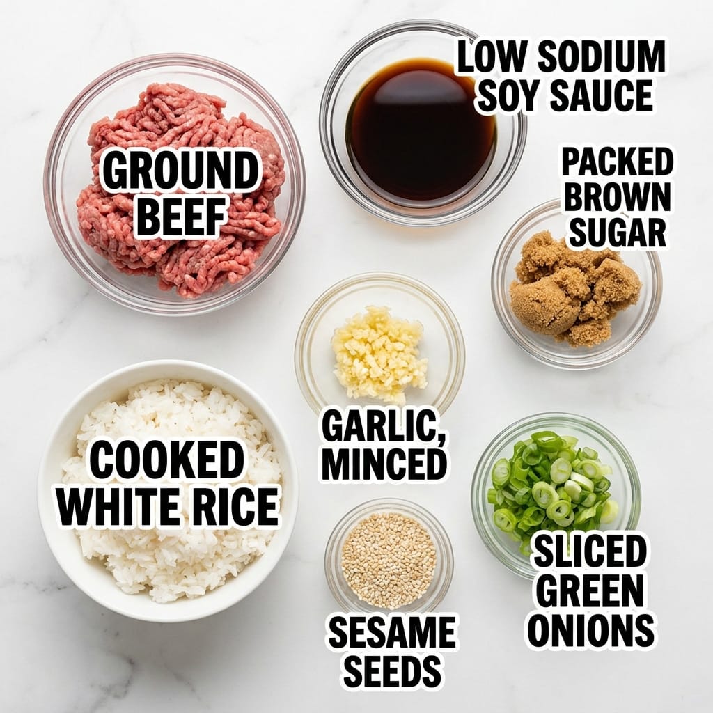 5-Ingredient Korean Beef Bowls