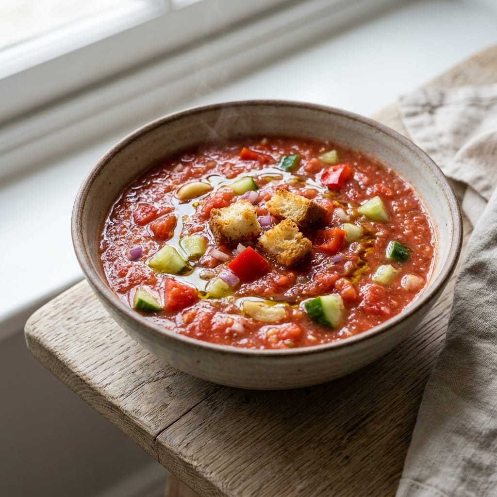 Easy & Satisfying Gazpacho | Healthy Summer Soup