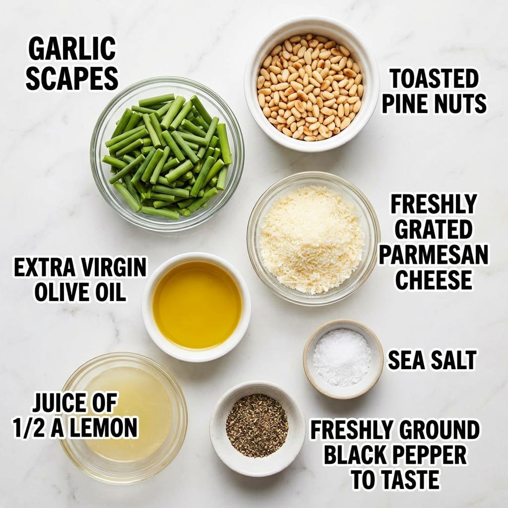 Garlic Scape Pesto