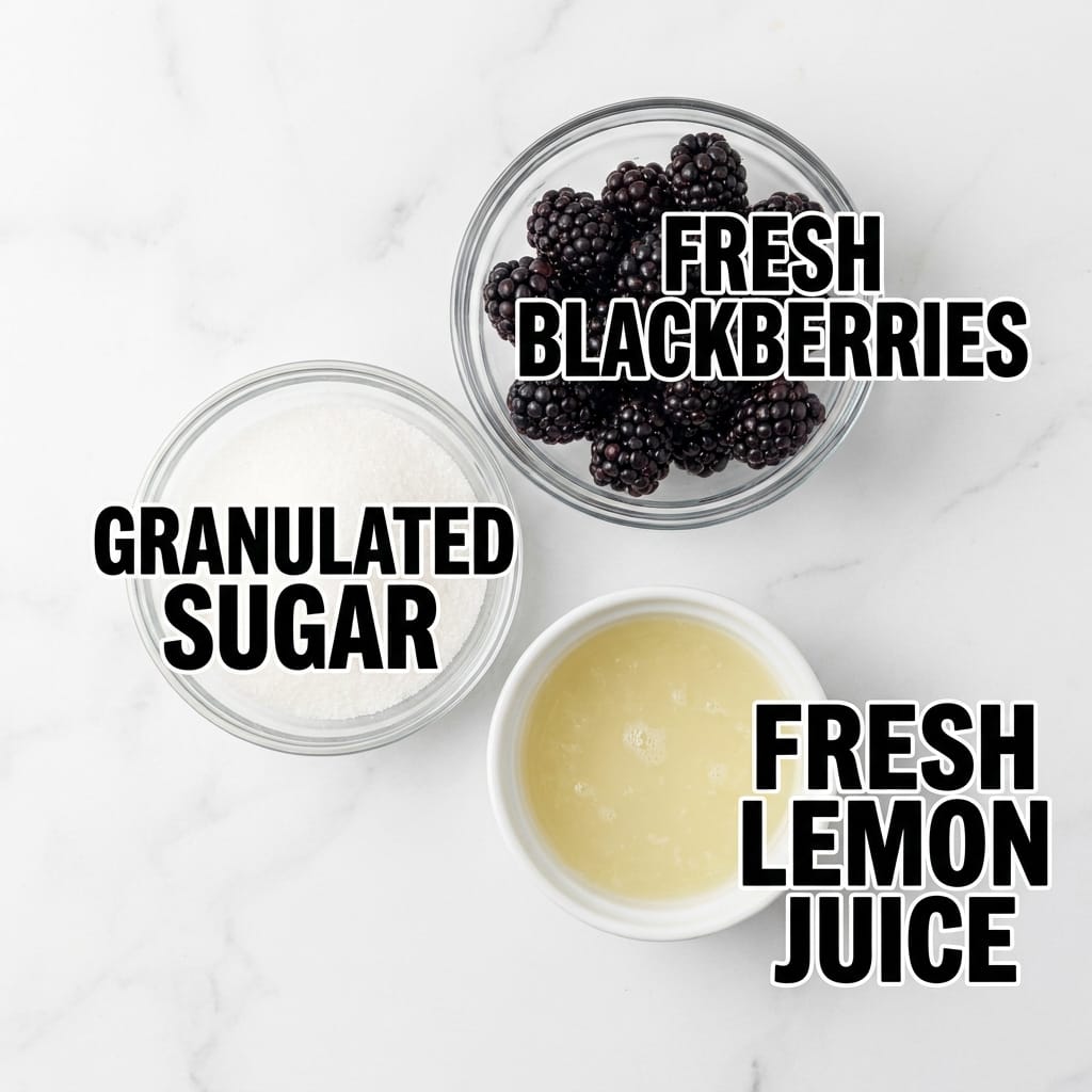 Homemade Old Fashioned Blackberry Jam