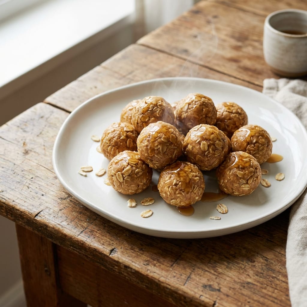 3-Ingredient Peanut Butter Cookie Dough Bites