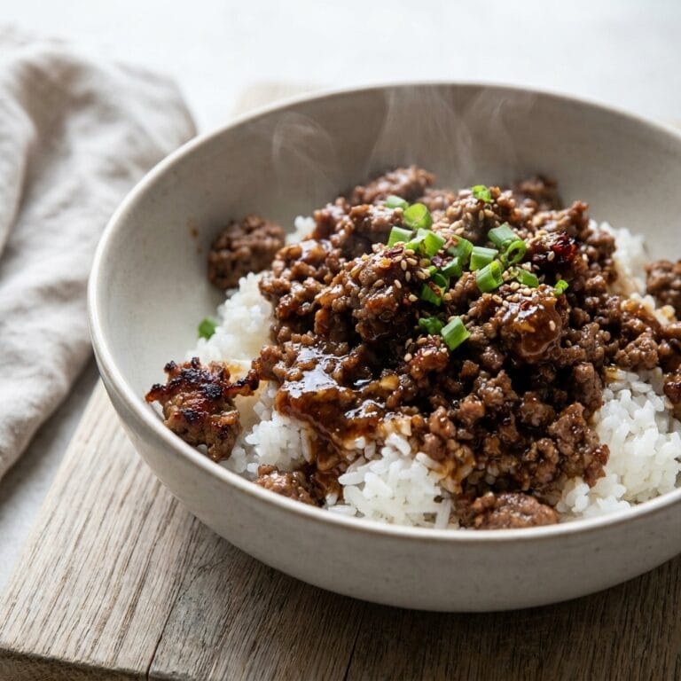 5-Ingredient Korean Beef Bowls